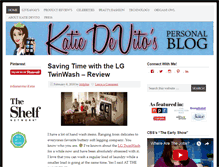 Tablet Screenshot of katiedevito.net